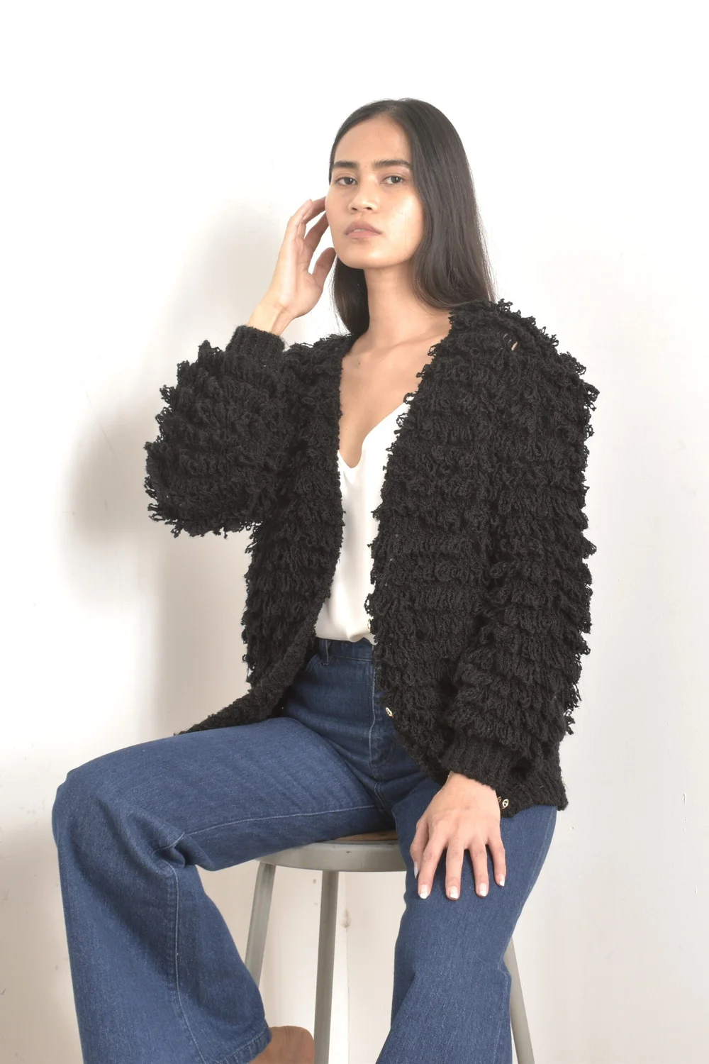 Carla カーラ　Fluffy cami (Black) 新品 Carla カーラ Fluffy cami (Black) 新品